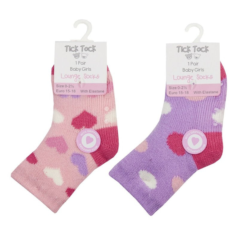 Cottonique Childrens Girls Plain Lace Top Socks (Pack Of 3