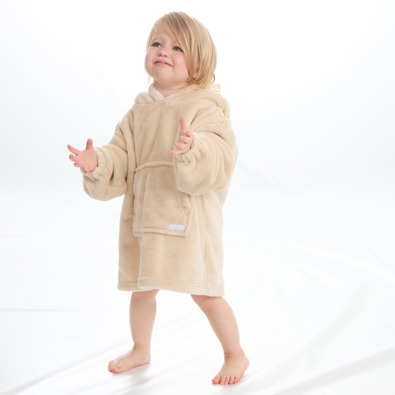 Oversized Plush Hoodie - Toffee (18m-3yrs) (PK4) 18C934