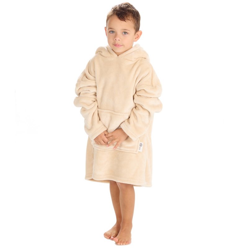 Oversized Plush Hoodie - Toffee (3-6yrs) (PK4) 18C935