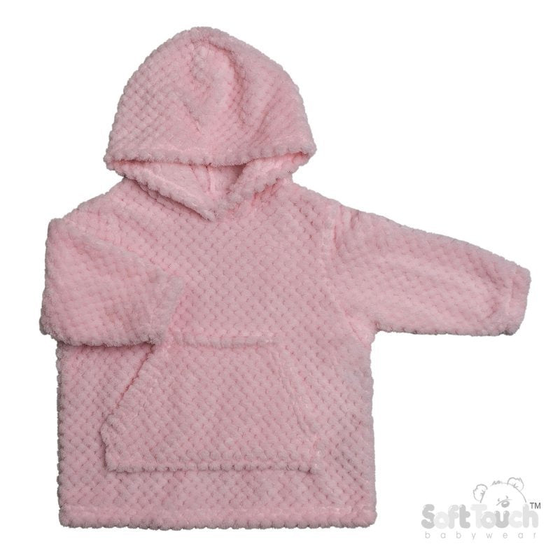 Pink Waffle Hoodie (6M-3Y) (PK6) HD110P