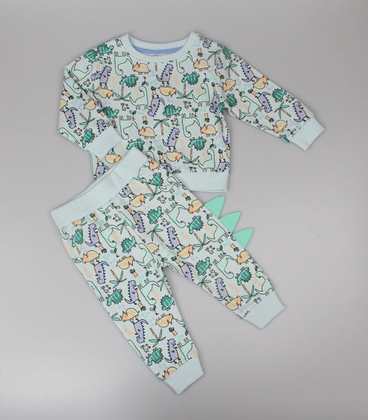 Baby Boys Top & Jog Pant Set - Dino (1-2yrs) (PK6) J33897