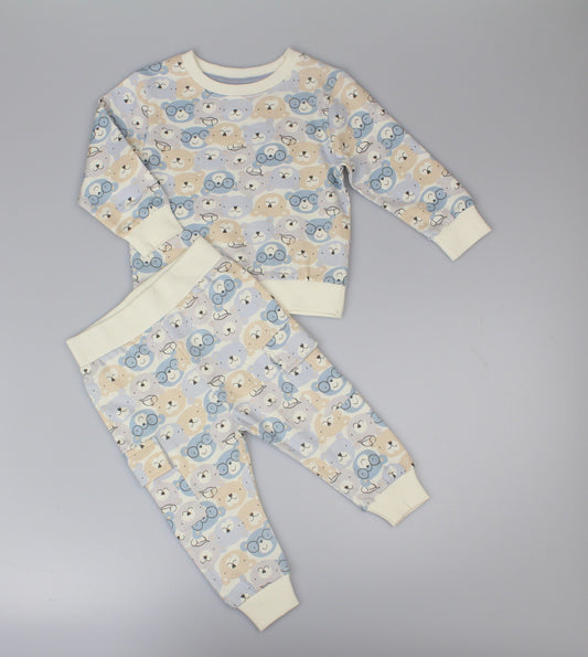 Baby Boys Top & Jog Pant Set - Bears (1-2yrs) (PK6) J33898