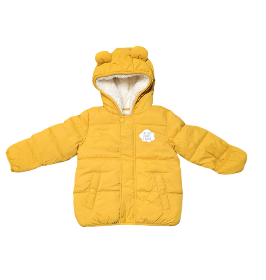 Baby Hooded Zipped Jacket - Yellow (0m-3y) (PK6) SS114