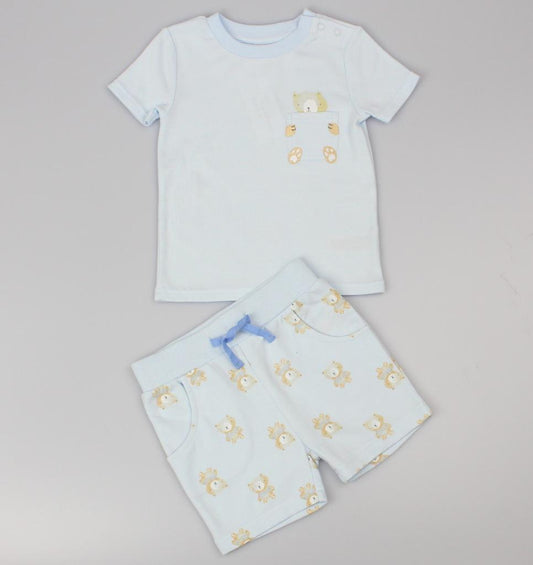 Baby Boys 2pc Shorts Set - Ted (6-24m) (PK6) D32760