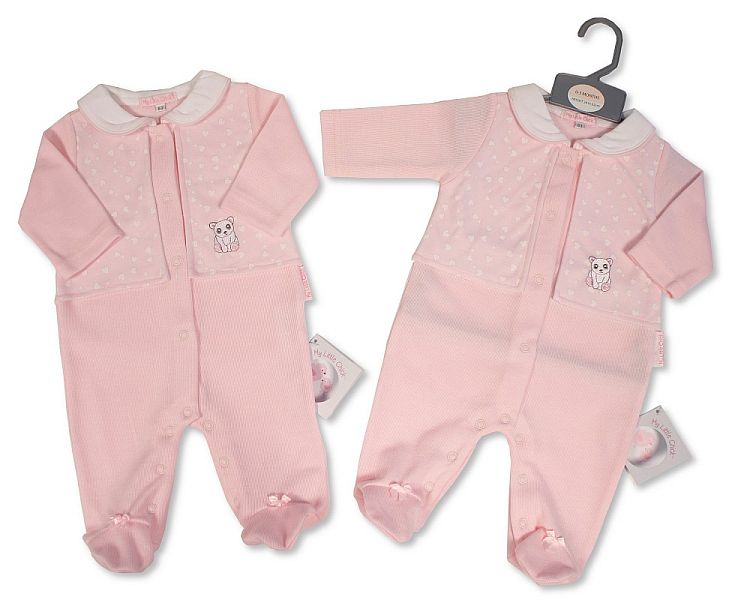 Baby Girls Faux 2 pcs Set - Panda  (PK6) (NB-6) BIS-2020-2566