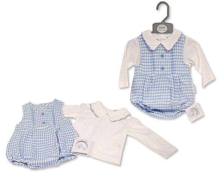 Baby Boys Short Romper 2 pcs Set (PK6) (NB-6) BIS-2020-2576