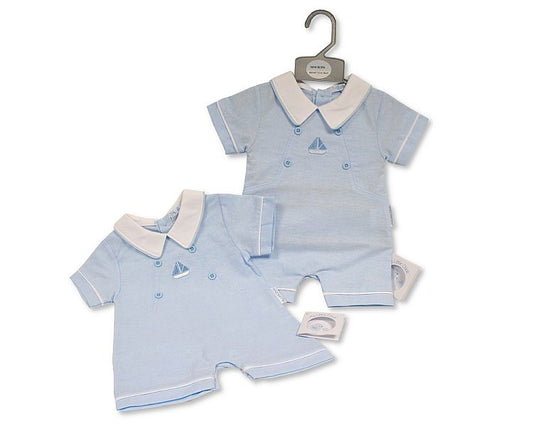 Baby Boys Romper - Sailor (NB-6m) (PK6) BIS-2120-6313