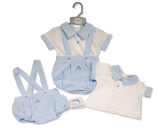 Baby Boys 2 pcs Set - Sailor (NB-6m) (PK6) BIS-2120-6314