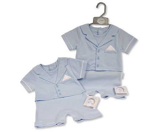 Baby Boys Faux 2 pcs Set (NB-6m) (PK6) BIS-2120-6316