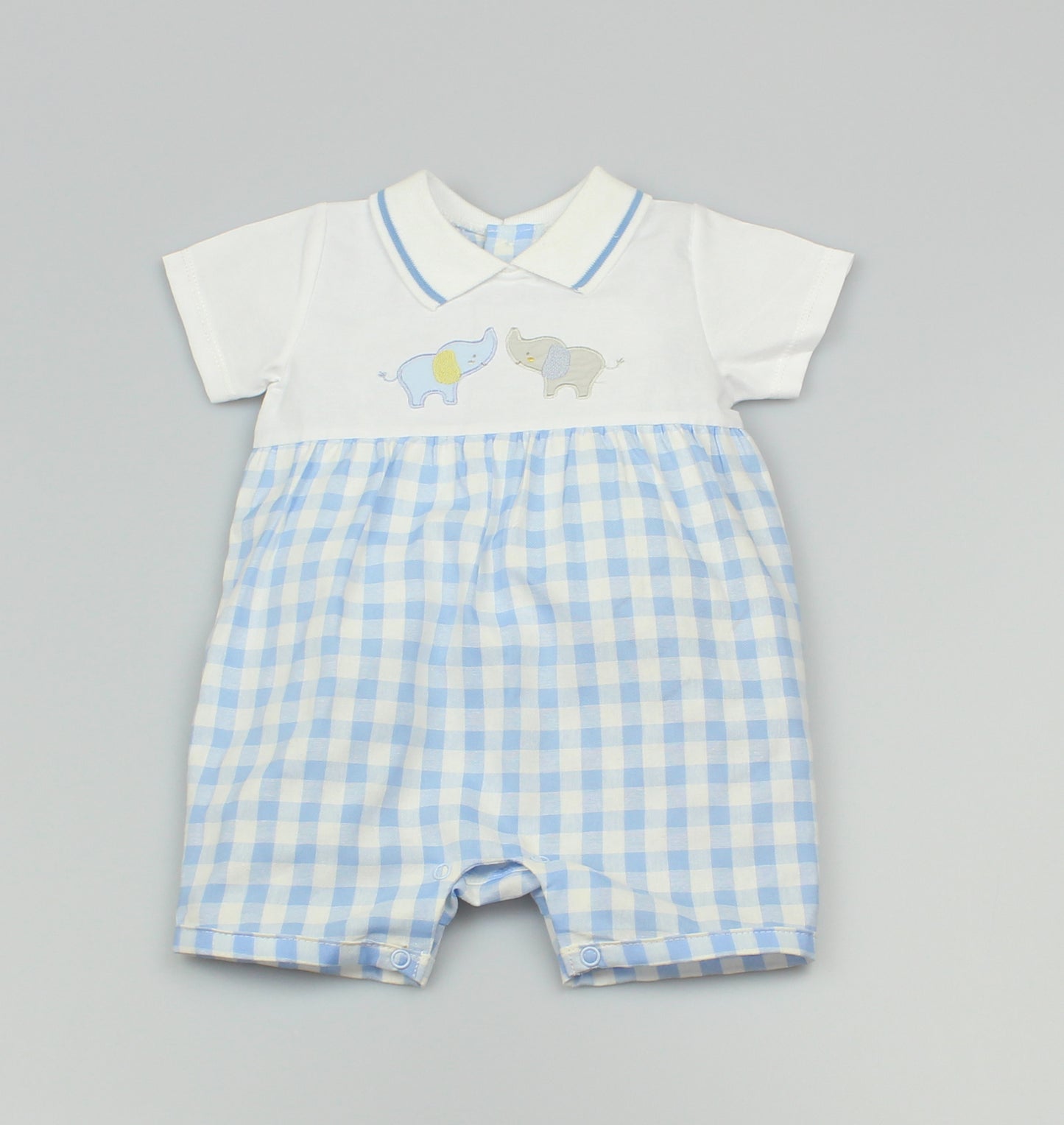 Boys Romper Elephant (0-3-9 Months)-GF1060