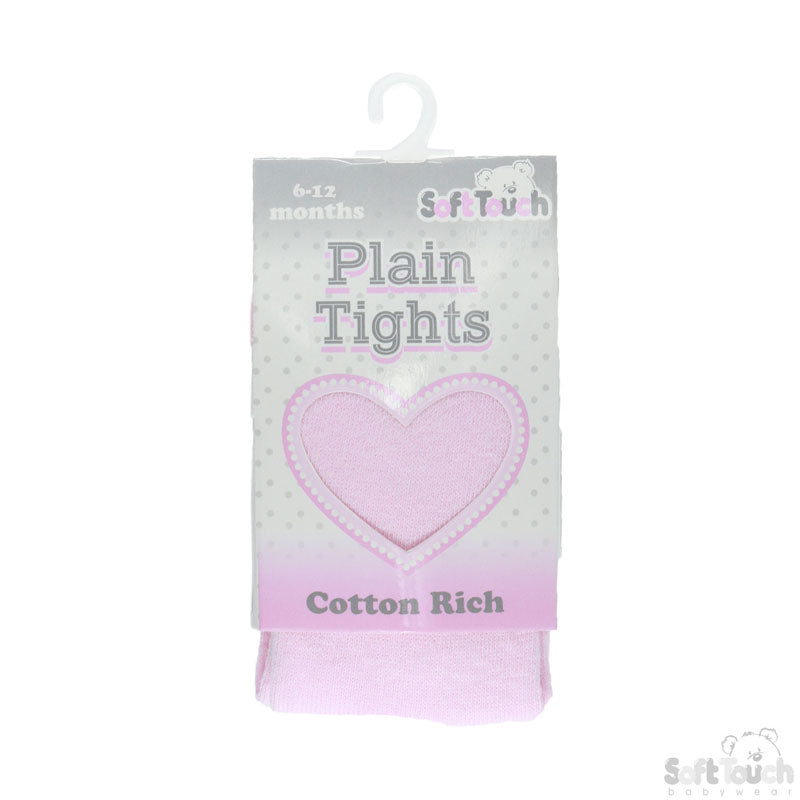 PLAIN PINK TIGHTS NO. T82-P 6-12M