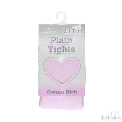 PLAIN PINK TIGHTS NO. T82-P 6-12M