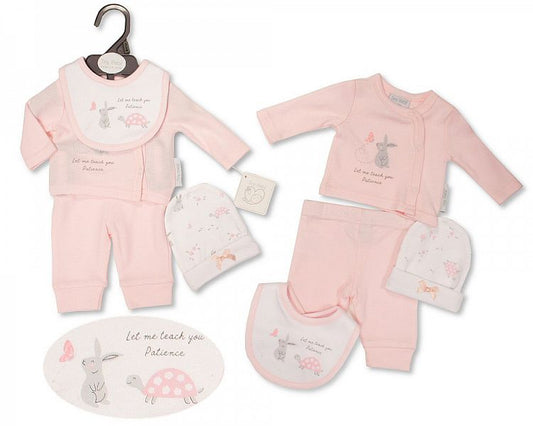 Premature Baby Girls 4 pcs Set - Patience-Pb-20-382p